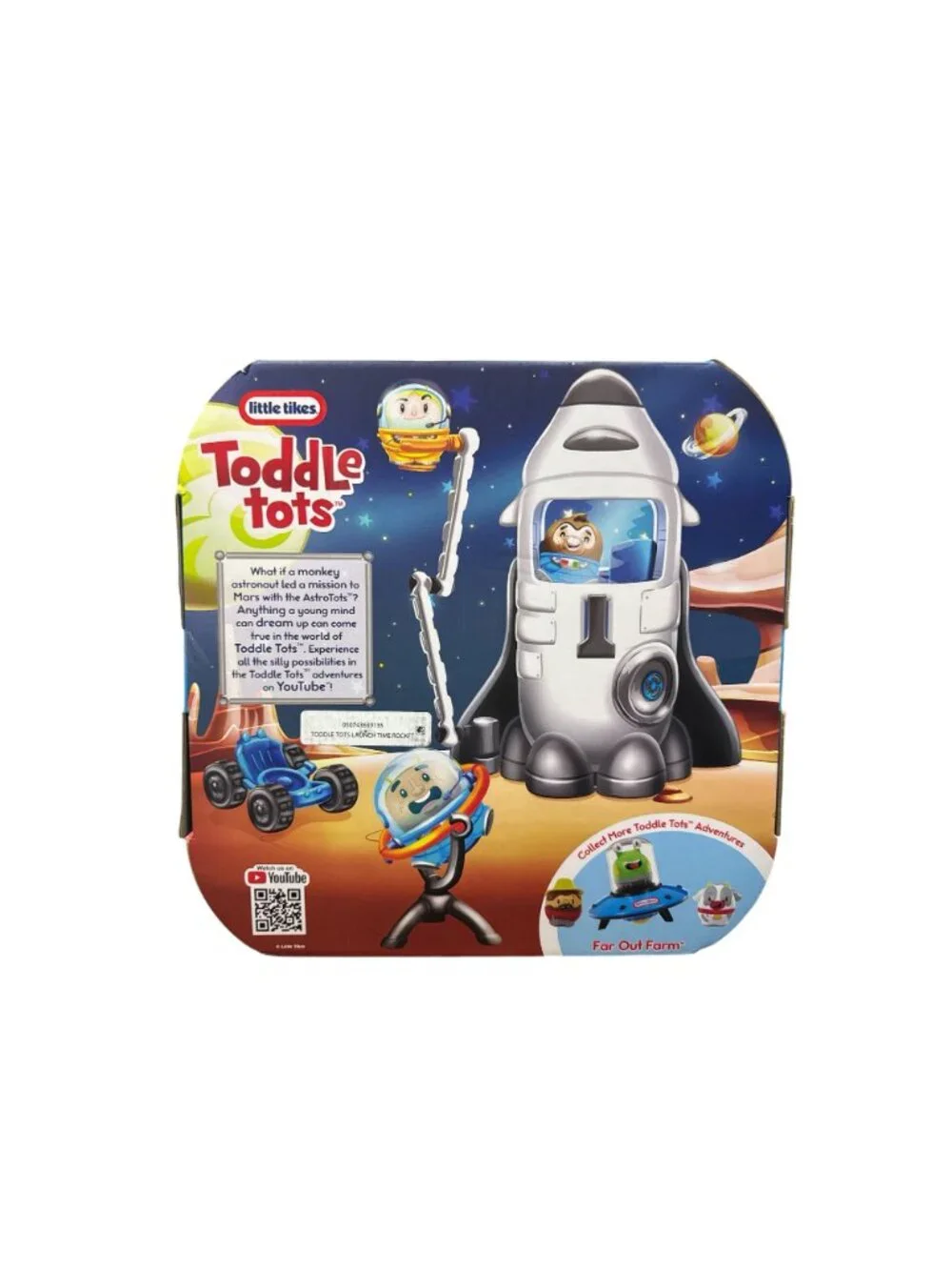 Little Tikes Toddle Tots Launch Time Rocket Playset With Astronaut Figures & Spa